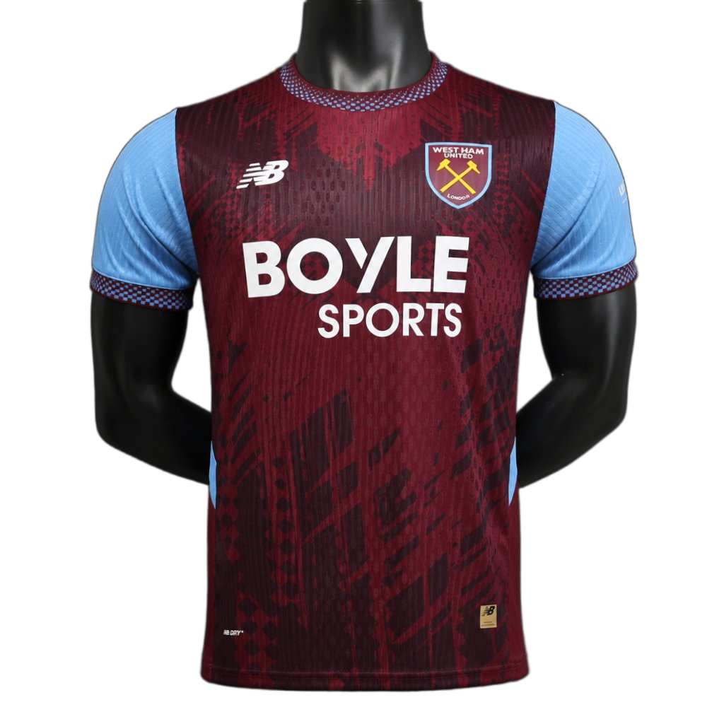 West Ham United 2026/27 Home Jersey – Player Version