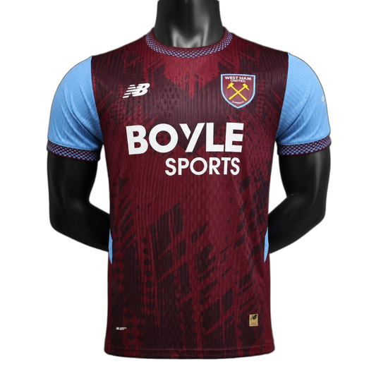 West Ham United 2026/27 Home Jersey – Player Version