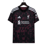 Liverpool 2026/27 Away Jersey – Player Version – Black/Burgundy