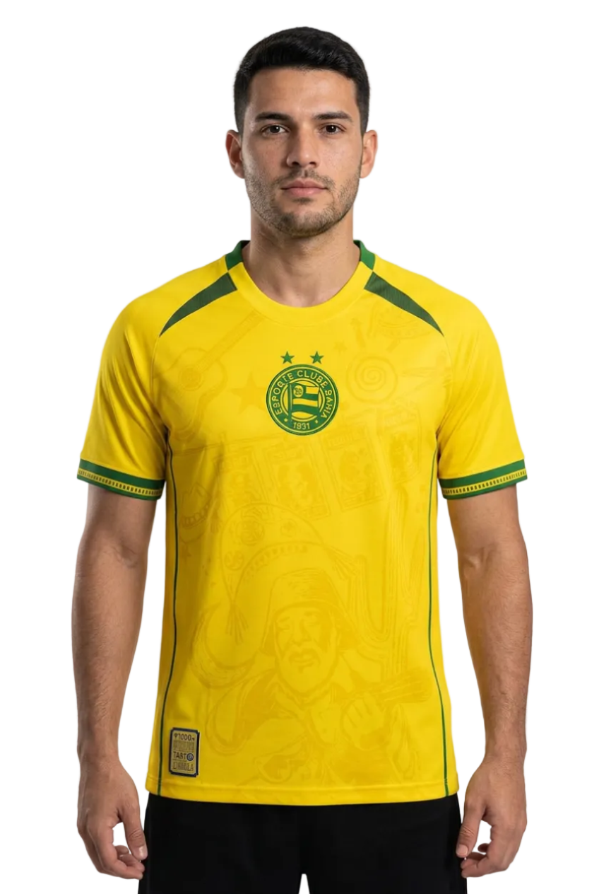 Bahia 2026/27 Jersey – Special Edition – Green/Yellow – Commemorative