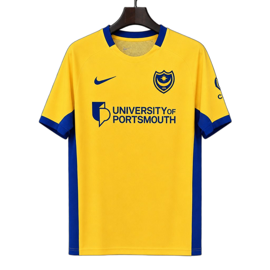 Portsmouth 2026/27 Away Jersey – Yellow