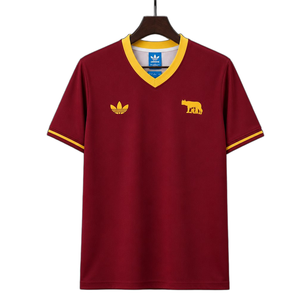 Roma 2026/27 Jersey – Red – As Centenary Retro