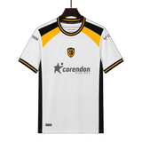 Hull City 2026/27 Away Jersey – White – Amber Shoulder Panels