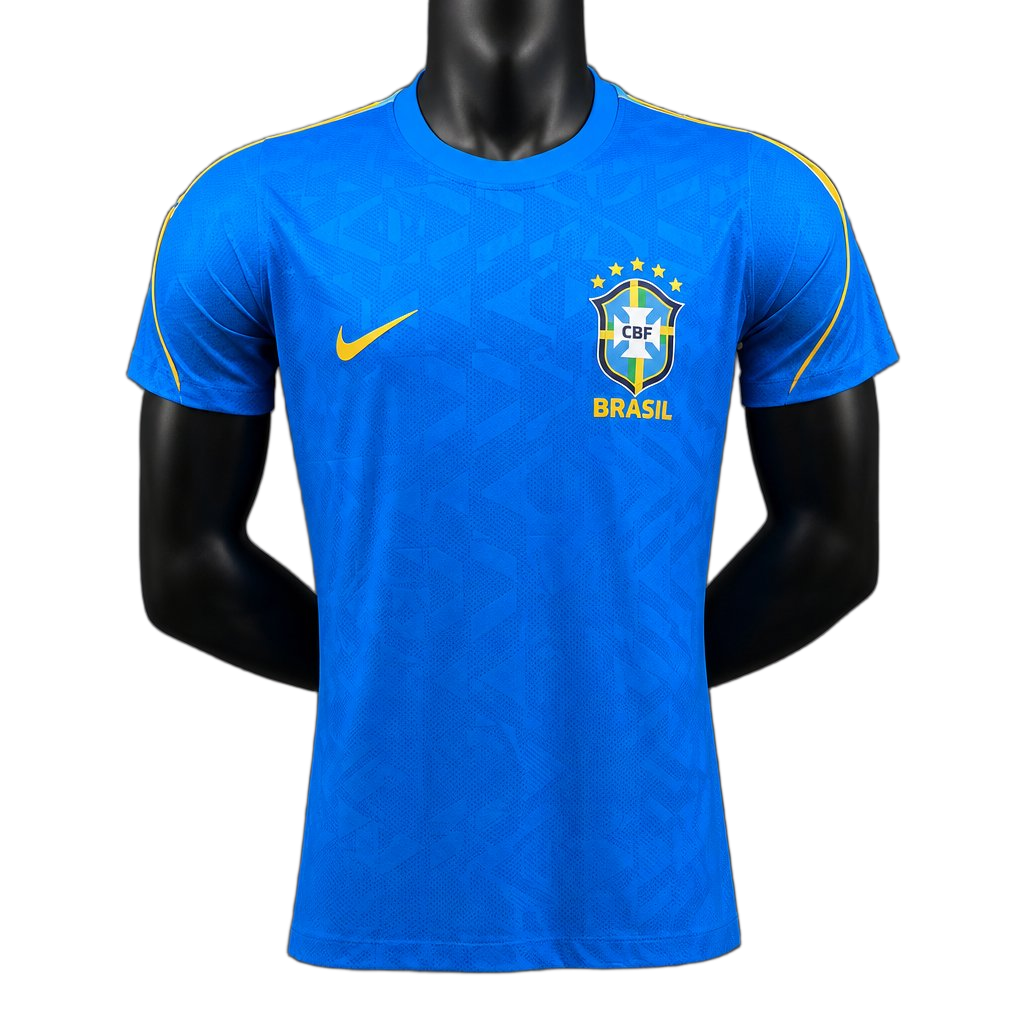 Brazil 2026/27 Training Training Top – Player Version – Blue
