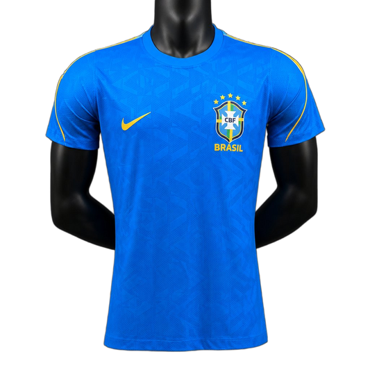 Brazil 2026/27 Training Training Top – Player Version – Blue