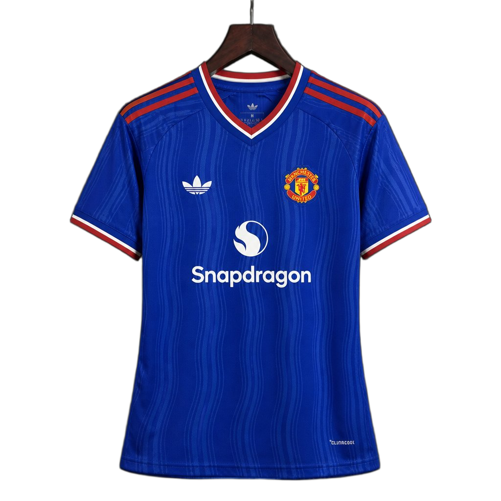 Manchester United 2026/27 Away Jersey – Women's – Blue