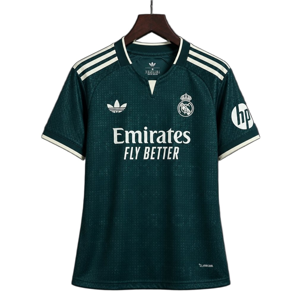 Real Madrid 2026/27 Away Jersey – Women's – Green