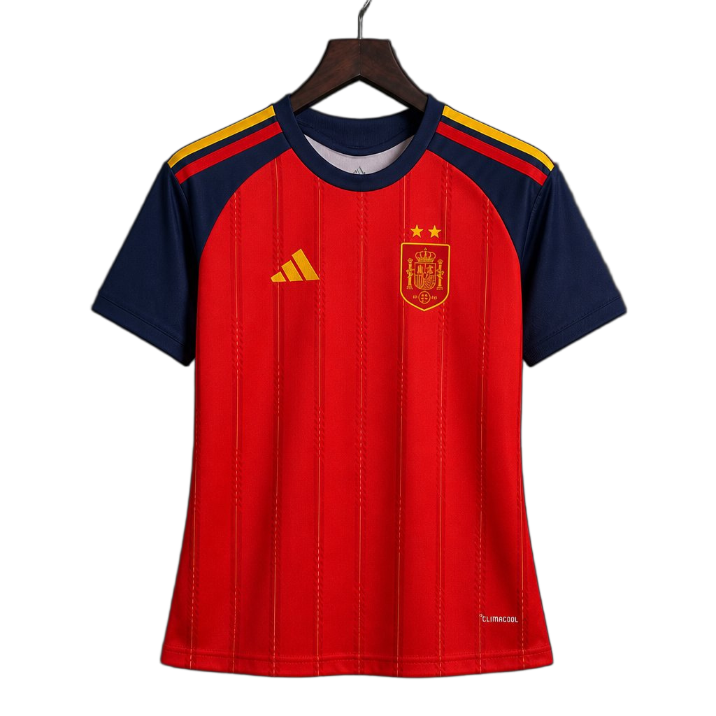 Spain 2026 Home Jersey – Women's – 2 Stars