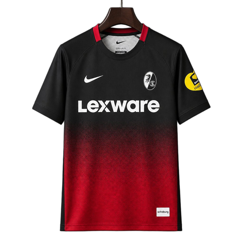 Freiburg 2026/27 Third Jersey – Black/Red