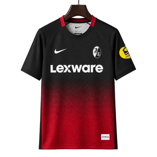 Freiburg 2026/27 Third Jersey – Black/Red
