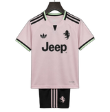 Juventus 2026/27 Away Kids Kit – Pink