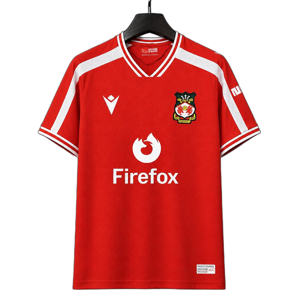 Wrexham 2026/27 Home Jersey – Red