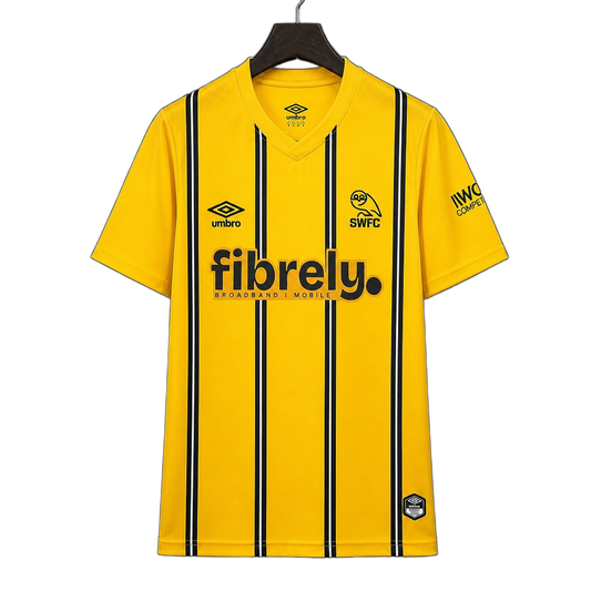 Sheffield Wednesday 2026/27 Away Jersey – Yellow – Stripes