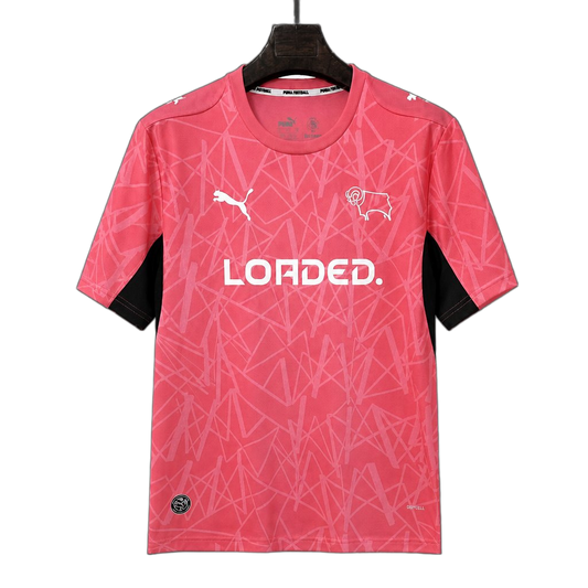 Derby County 2026/27 Away Jersey – Red