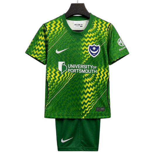 Portsmouth 2026/27 Goalkeeper Jersey – Kids – Green