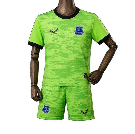 Everton 2026/27 Goalkeeper Jersey – Kids – Green