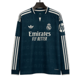 Real Madrid 2026/27 Third Jersey – Long Sleeve – Green
