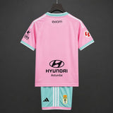 Real Oviedo 2026/27 Third Kit – Kids – Pink – Teal