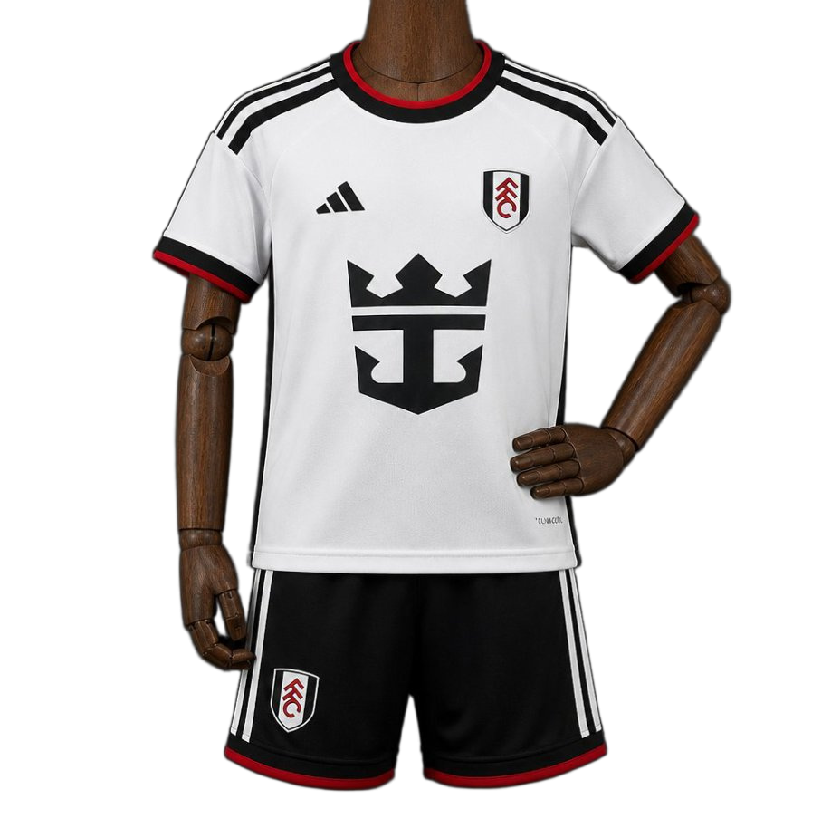 Fulham 2026/27 Home Kit – Kids – White
