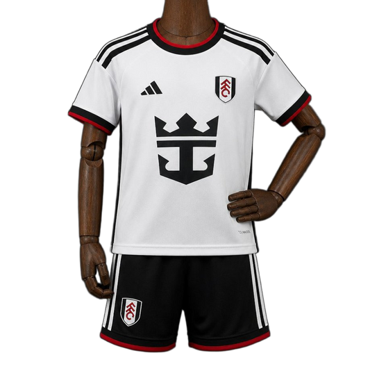 Fulham 2026/27 Home Kit – Kids – White