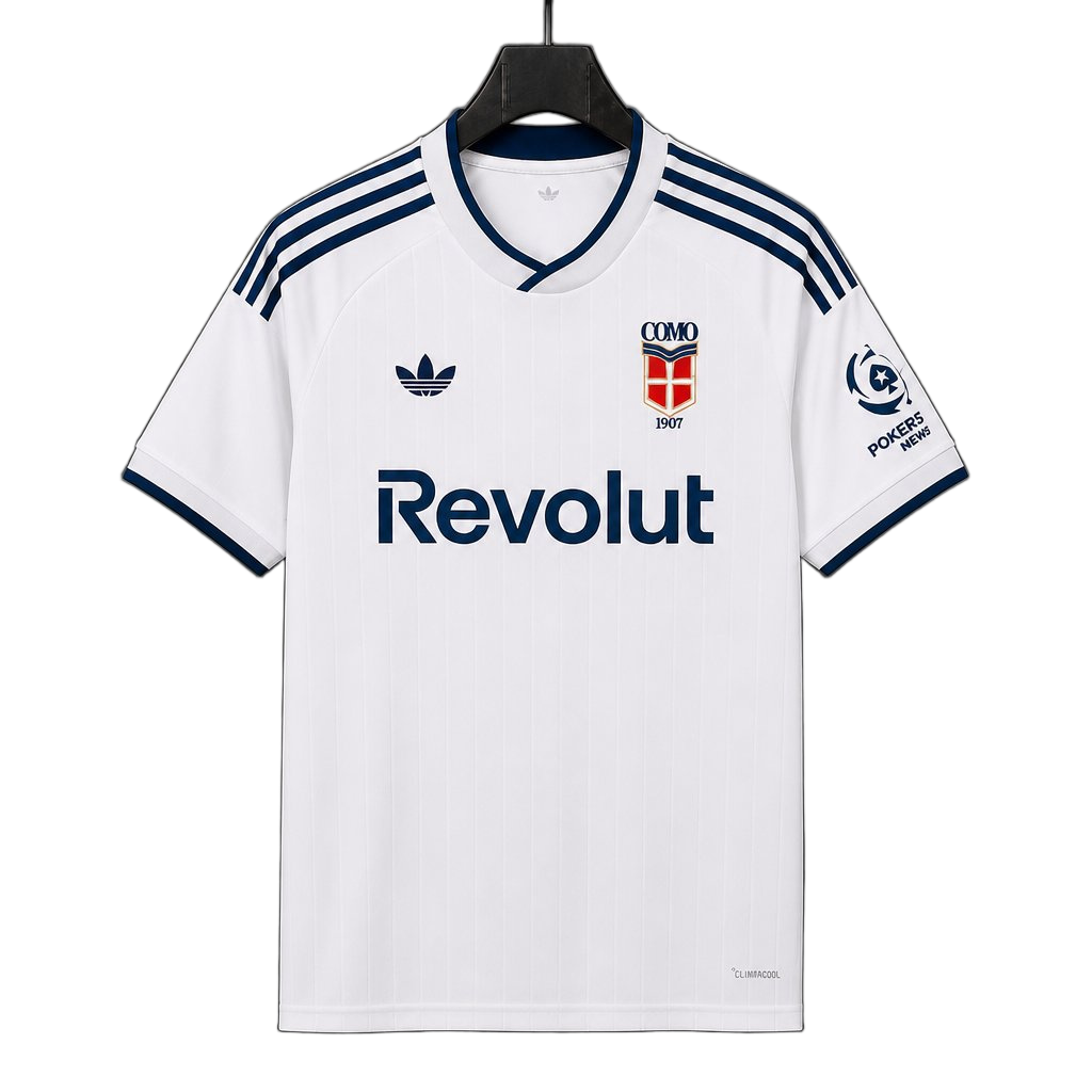 Como 1907 2026/27 Away Jersey – White