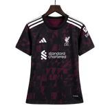 Liverpool 2026/27 Third Jersey – Women's – Black/Burgundy