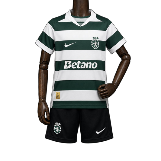 Sporting 2026/27 Home Kids Kit