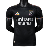 Olympique Lyonnais 2026/27 Away Jersey – Player Version – Black