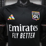 Olympique Lyonnais 2026/27 Away Jersey – Player Version – Black