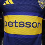 Boca Juniors 2026/27 Home Jersey – Player Version – Blue/Yellow