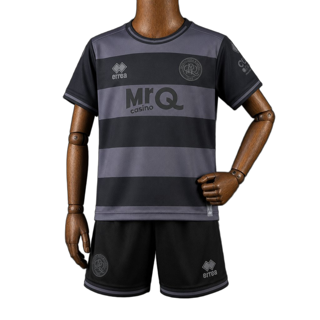 Queens Park Rangers 2026/27 Third Kit – Kids – Black