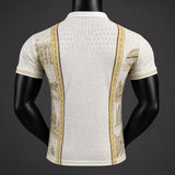 Real Madrid 2026/27 Jersey – Gold – City Cream Polo Collar