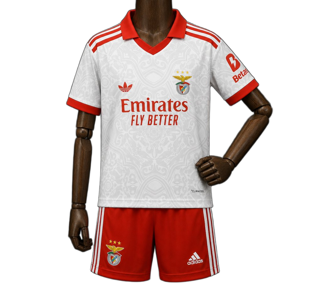Benfica 2026/27 Away Kids Kit