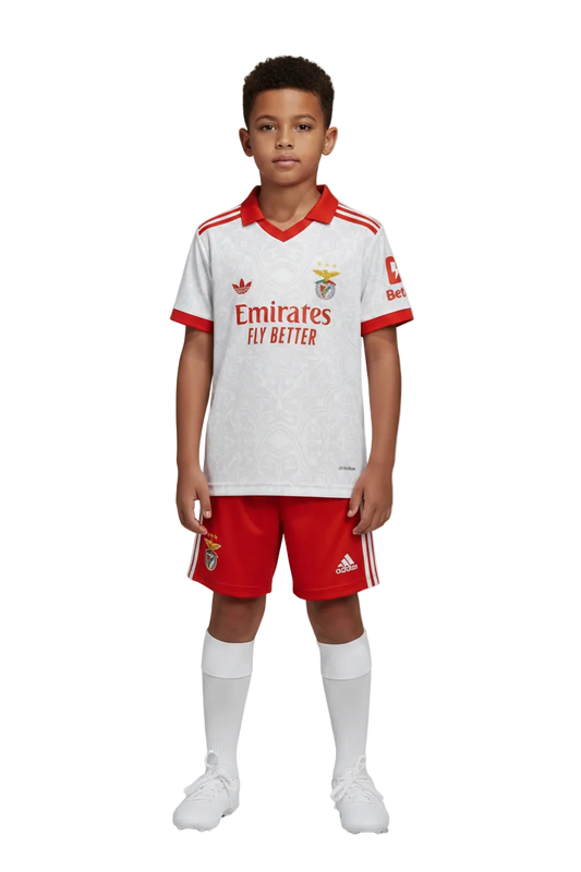 Benfica 2026/27 Away Kids Kit