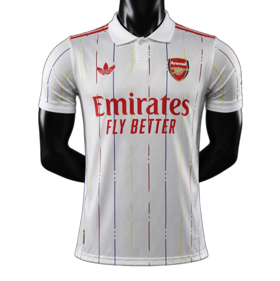 Arsenal 2026/27 Training Jersey – Player Version – White – Stripe