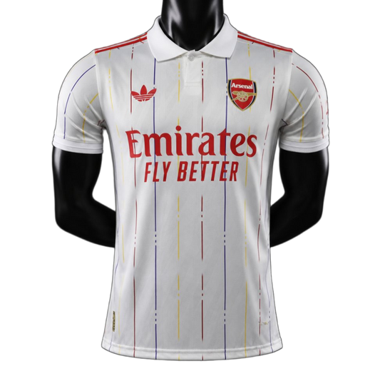 Arsenal 2026/27 Training Jersey – Player Version – White – Stripe