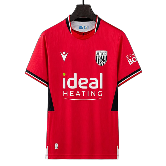 West Bromwich Albion 2026/27 Away Jersey – Black/Red