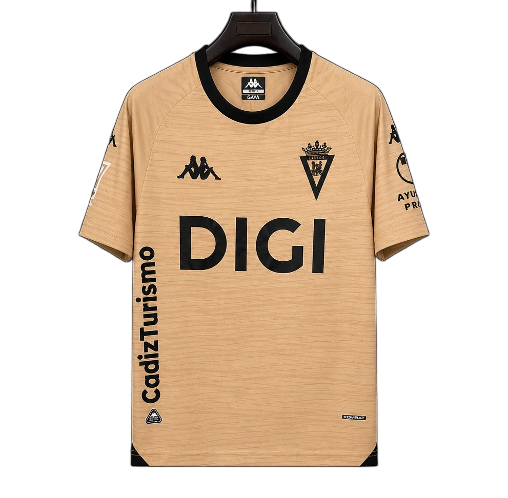 Cadiz 2026/27 Third Jersey – Sand