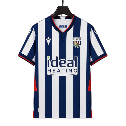 West Bromwich Albion 2026/27 Home Jersey – Blue – Stripes