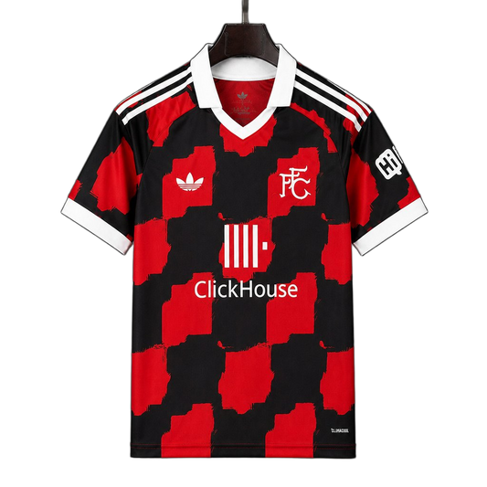 Fulham 2026/27 Away Jersey – Black/Red