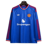 Manchester United 2026/27 Away Jersey – Long Sleeve – Blue