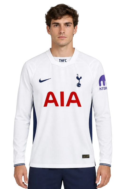 Tottenham Hotspur 2026/27 Home Jersey – Long Sleeve