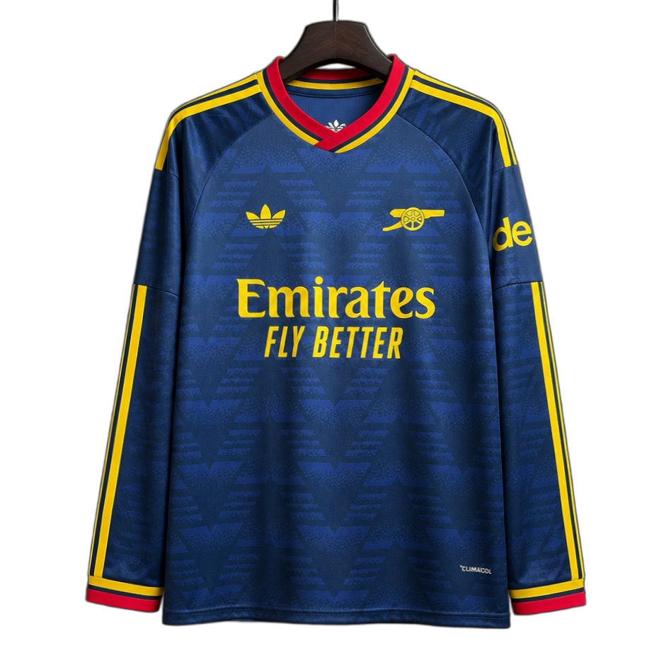 Arsenal 2026/27 Away Jersey – Long Sleeve – Navy