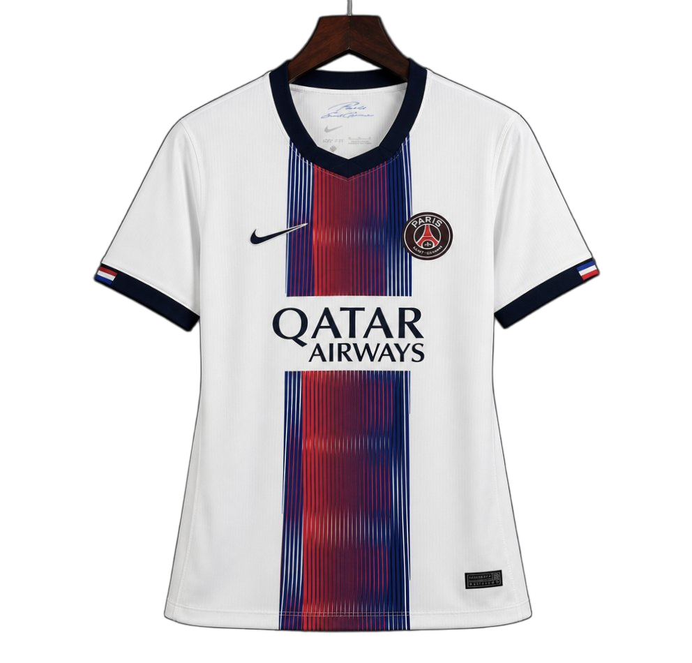 PSG 2026/27 Away Jersey – Women's – White