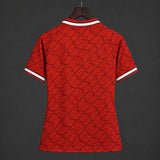 Flamengo 2026/27 Home Jersey – Women's – Red Tonal Pattern