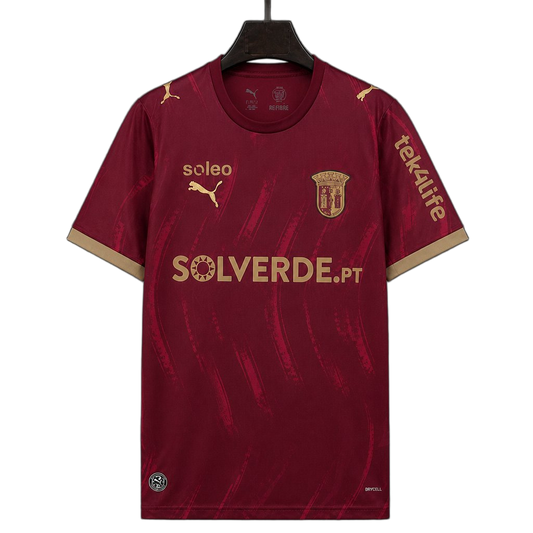 Braga 2026/27 Third Jersey – Red – Burgundy