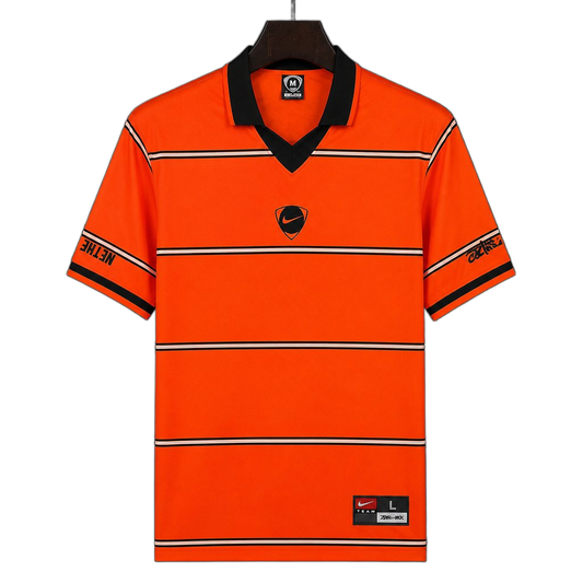 Netherlands 2026 Jersey – Black/Orange – X Travis Scott Cactus Jack Total Retro