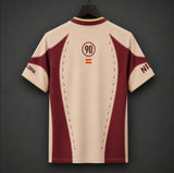 Spain 2026 Jersey – X Travis Scott Cactus Jack Total Retro Cream Maroon