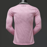 Juventus 2026/27 Away Jersey – Player Version – Long Sleeve – Pink
