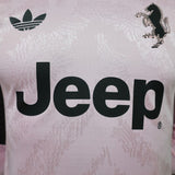 Juventus 2026/27 Away Jersey – Player Version – Long Sleeve – Pink